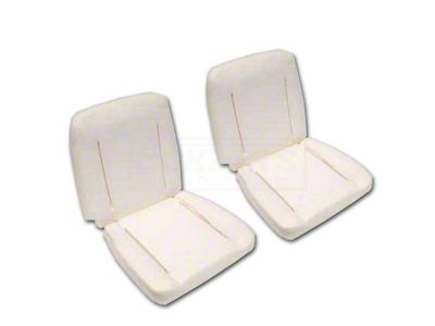 Full Size Chevy Bucket Seat Foam Pair, Super Sport SS , Impala, 1962-1963