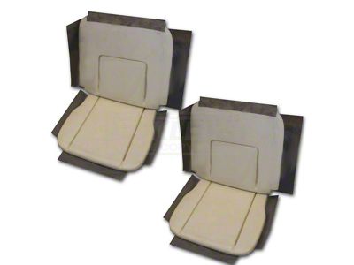 Full Size Chevy Bucket Seat Foam Pair, Super Sport SS , Impala, 1964