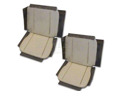 Full Size Chevy Bucket Seat Foam Pair, Super Sport SS , Impala, 1965