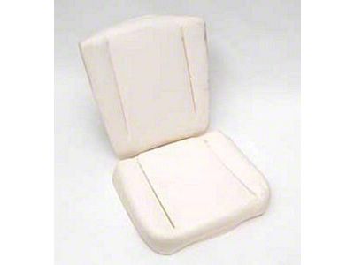 Full Size Chevy Bucket Seat Foam Set, 1966-1969