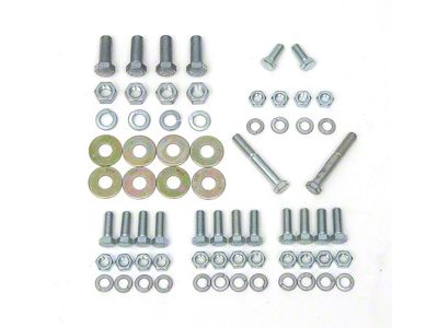 Full Size Chevy Bumper Brace Mounting Kit, Front & Rear, 1960