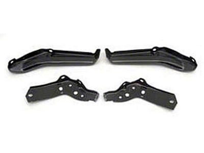 Full Size Chevy Bumper Bracket Set, Rear, 1963