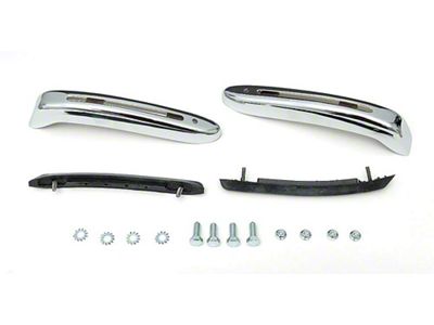 Full Size Chevy Bumper Guards, Rear, 1968