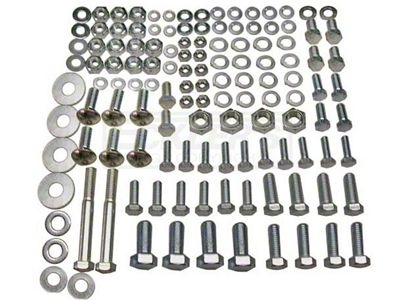 Full Size Chevy Bumper Mounting Kit, Front, Good Quality, 1959