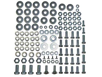 Full Size Chevy Bumper Mounting Kit, Front, Good Quality, 1963