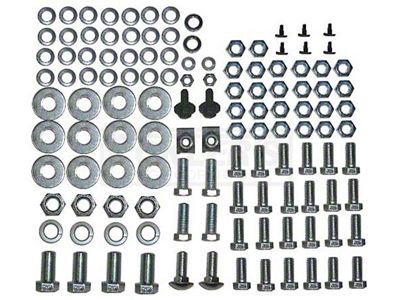 Full Size Chevy Bumper Mounting Kit, Front, Good Quality, 1964
