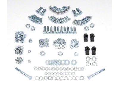 Full Size Chevy Bumper Mounting Kit, Front, Show Quality, 1959