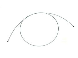 Full Size Chevy Center Emergency Parking Brake Cable, 1958-1964