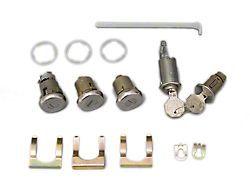 Cleaned Item Name: Complete Lock Set, 2-Door, Full Size Chevy (1965 Biscayne; 1965 Impala)