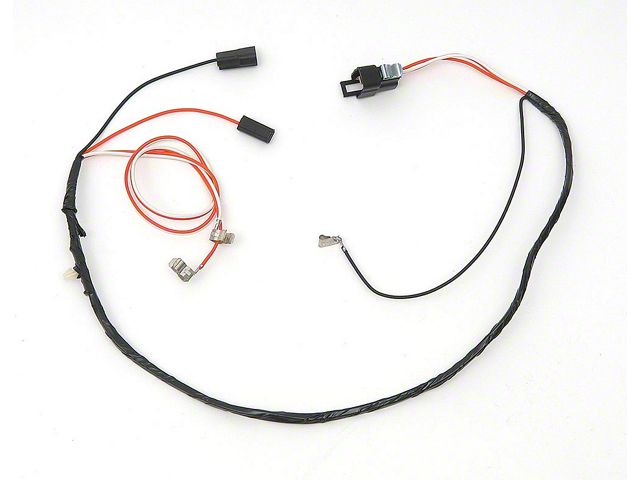 Full Size Chevy Console Wiring Harness, For Cars With Manual Transmission, 1968