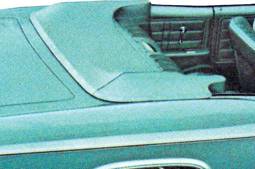 Ecklers Full Size Chevy Convertible Top Boot, 6570 (Impala Convertible)