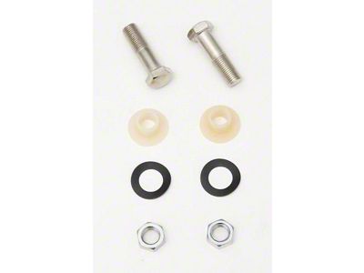 Full Size Chevy Convertible Top Cylinder Upper Mounting Hardware, 1958-1960 (Impala Convertible)