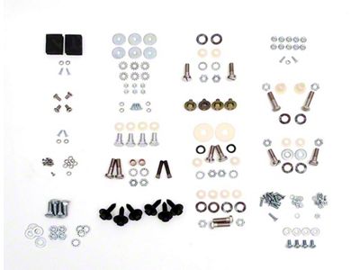 Full Size Chevy Convertible Top Hardware Kit, 1962-1964 (Impala Convertible)