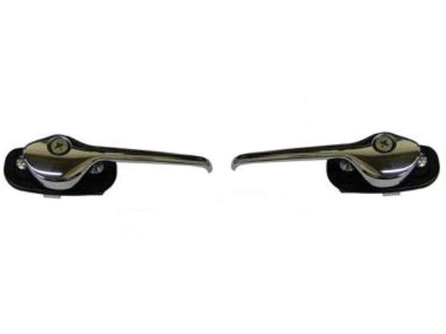 Full Size Chevy Convertible Top Latch Handle, Hold Down Assemblies, 1958-1960 (Impala Convertible)