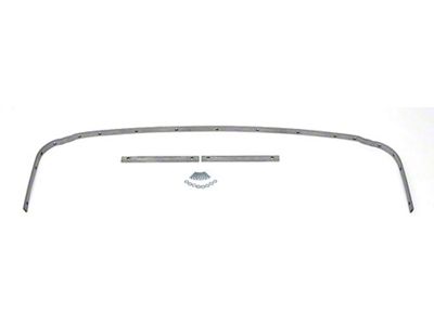 Convertible Top Rear Tack Rails,59-60 3Pcs (Impala Convertible)