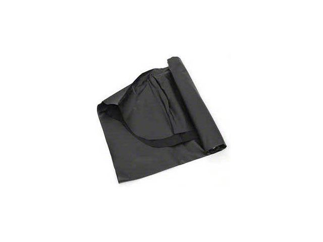 Full Size Chevy Convertible Top Well, Black, 1961-1964 (Impala Convertible)
