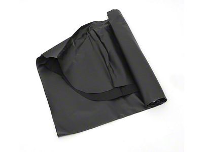 Full Size Chevy Convertible Top Well, Black, 1965-1970 (Impala Convertible)