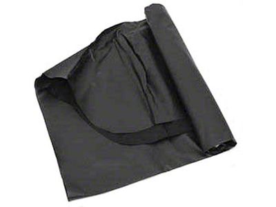 Full Size Chevy Convertible Top Well, GM Style Material, 1961-1964 (Impala Convertible)