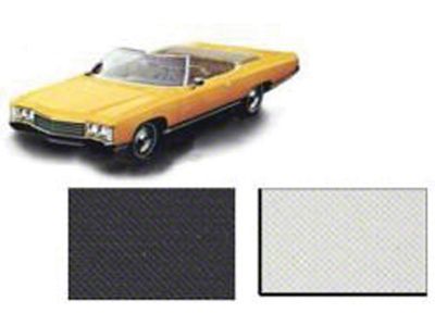 Full Size Chevy Convertible Top With Pads & Tinted Glass Window, Impala, 1971-1975 (Impala Convertible)