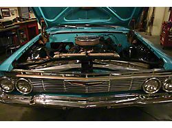 Filler Panels, Core Support, Polished (1961 Biscayne; 1961 Impala)