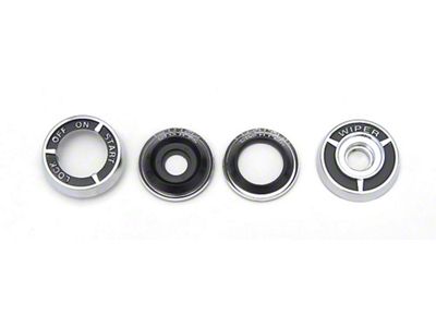 Full Size Chevy Dash Bezel Set, 1958