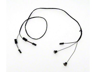 Full Size Chevy Dash Clock Wiring Harness, 1965