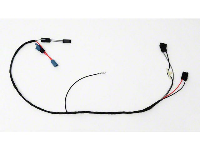 Full Size Chevy Dash Clock Wiring Harness, 1969-1970