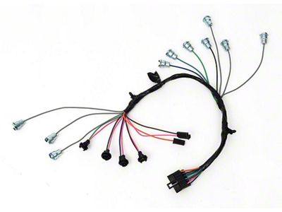 Full Size Chevy Dash Instrument Cluster Wiring Harness, Impala, 1963