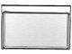 Full Size Chevy Dash Trim, Ashtray Section, For Cars Without Air Conditioning, Impala, 1965-1966