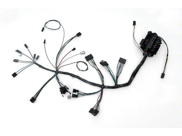 Full Size Chevy Dash Wiring Harness, For Cars With Console,Automatic Or Manual Transmission, 1964
