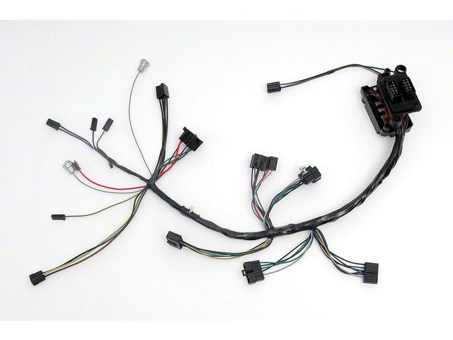 Full Size Chevy Dash Wiring Harness, With Column Shift Automatic Transmission, Biscayne, 1964 (Biscayne Sedan, Two & Four-Door)