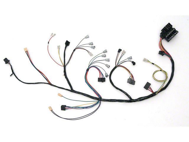 Full Size Chevy Dash Wiring Harness, For Cars With Automatic Transmission, Biscayne, 1959