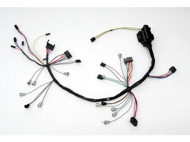 Full Size Chevy Dash Wiring Harness, For Cars With Automatic Transmission, Biscayne, 1961