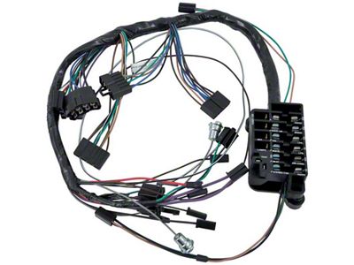 Full Size Chevy Dash Wiring Harness, For Cars With Automatic Transmission, Biscayne, 1963 (Biscayne Sedan, Two & Four-Door)