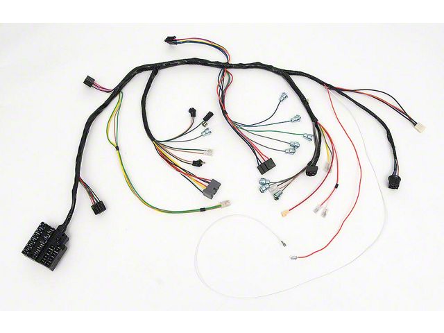 Full Size Chevy Dash Wiring Harness, For Cars With Manual Transmission, 1960