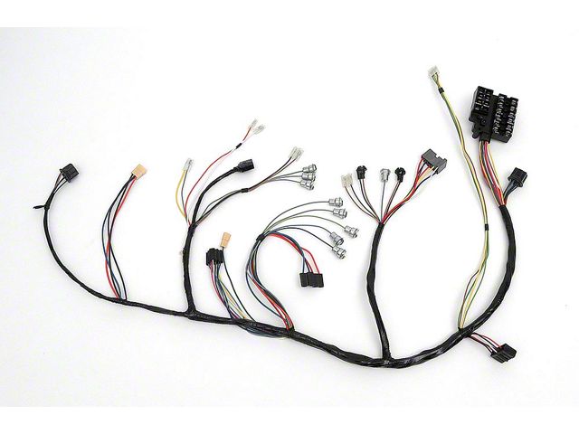 Full Size Chevy Dash Wiring Harness, For Cars With Manual Transmission, Biscayne, 1959