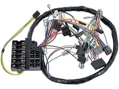 Full Size Chevy Dash Wiring Harness, For Cars With Manual Transmission, Biscayne, 1961