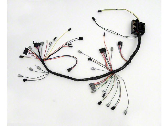 Full Size Chevy Dash Wiring Harness, For Cars With Manual Transmission, Impala, 1962