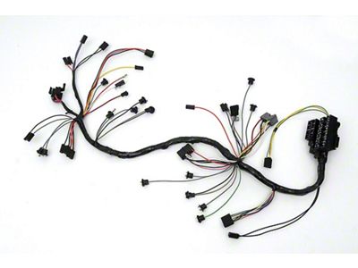 Full Size Chevy Dash Wiring Harness, With Automatic Transmission, Impala, 1961