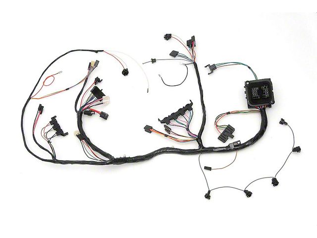 Full Size Chevy Dash Wiring Harness, With Column Shift Automatic Transmission, 1970