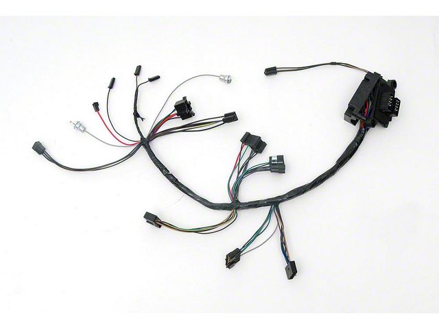 Full Size Chevy Dash Wiring Harness, With Column Shift Manual Transmission, Biscayne, 1964 (Biscayne Sedan, Two & Four-Door)