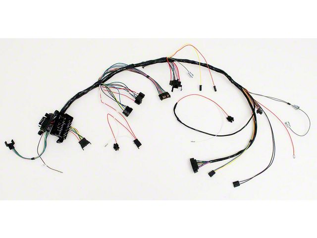 Full Size Chevy Dash Wiring Harness, With Console Shift Automatic Transmission, 1966