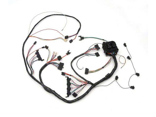 Full Size Chevy Dash Wiring Harness, With Console Shift Automatic Transmission, 1969