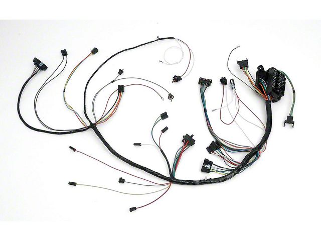 Full Size Chevy Dash Wiring Harness, With Console Shift Manual Transmission, 1966