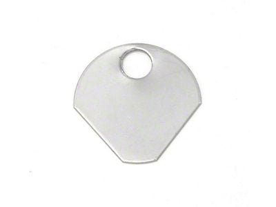 Full Size Chevy Differential ID Tag, 4:11 Ratio, 1958-1962
