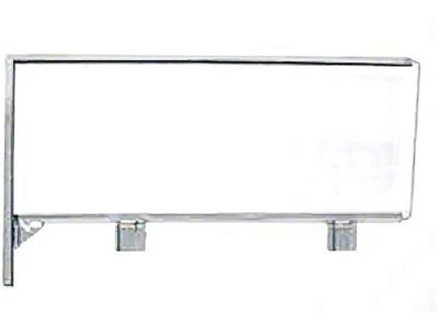 Full Size Chevy Door Glass Assembly, Clear, Left, Hardtop &Convertible, Impala, 1958