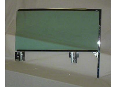 Full Size Chevy Door Glass Assembly, Clear, Left, Hardtop, Impala, 1959-1960