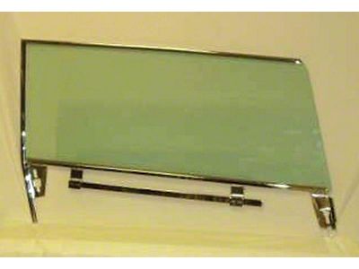 Door Glass Assembly,Left Clear,Impala Hardtop,62-64 (Impala Sports Coupe, Two-Door)