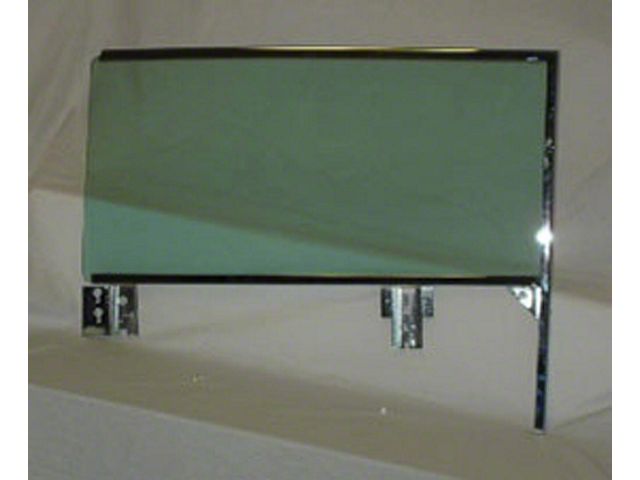 Full Size Chevy Door Glass Assembly, Tinted, Left, Convertible, Impala, 1959-1960 (Impala Convertible)