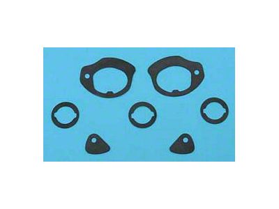 Full Size Chevy Door Handle & Door Lock & Trunk Lock Gaskets, 1961-1962